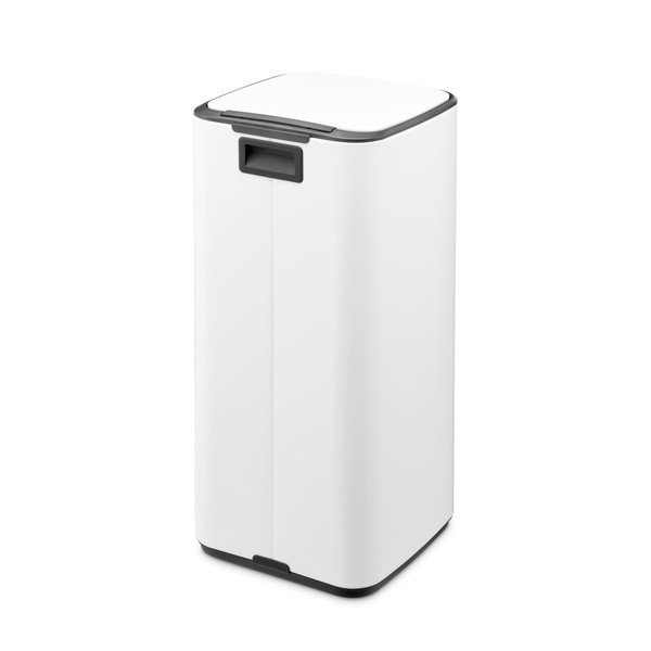 Coș de gunoi alb cu pedală din oțel 30 l Bo – Brabantia-image-3