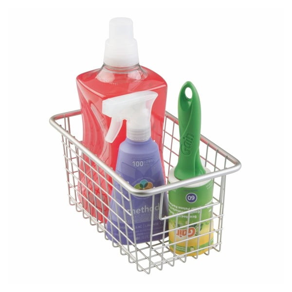 Coș de depozitare iDesign Cabinet Binz, 16 x 26 cm