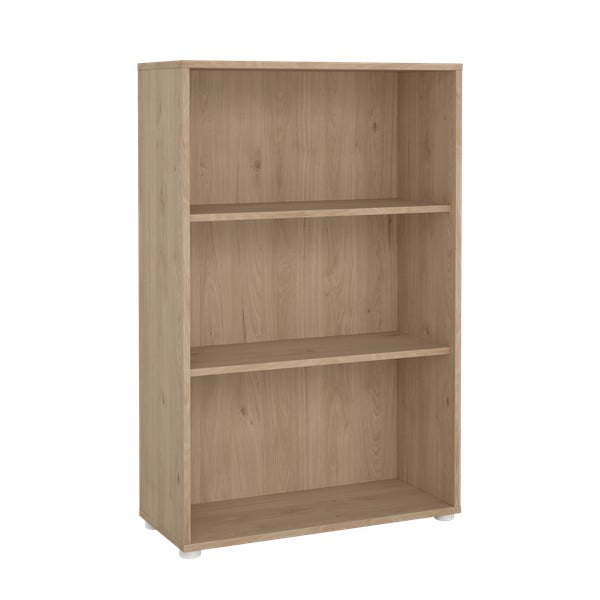 Bibliotecă cu aspect de lemn de stejar 80x124 cm Sign – Tvilum-image-2