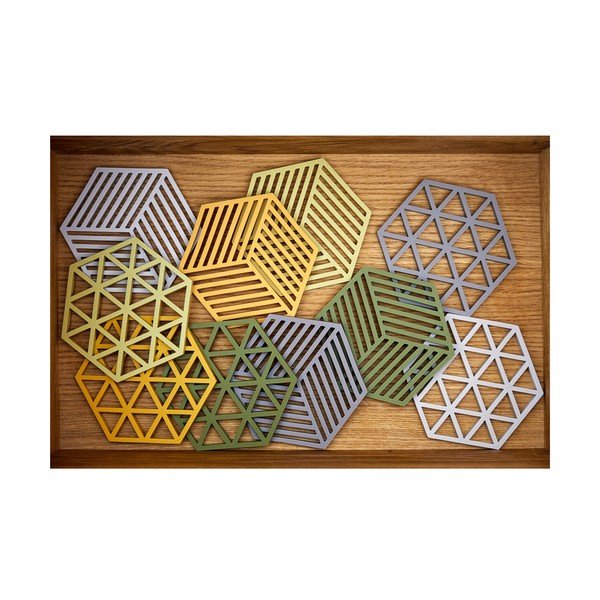 Suport pentru vase fierbinți din silicon 16x14 cm Hexagon – Zone-image-1