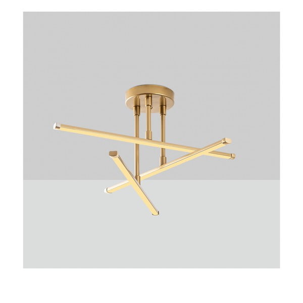 Plafonieră aurie LED 26x51 cm Umut – Opviq lights-image-2