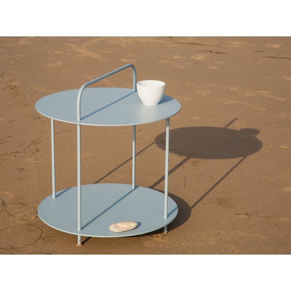 Masă auxiliară de grădină rotundă ø 45 cm Plip – Ezeis-image-3