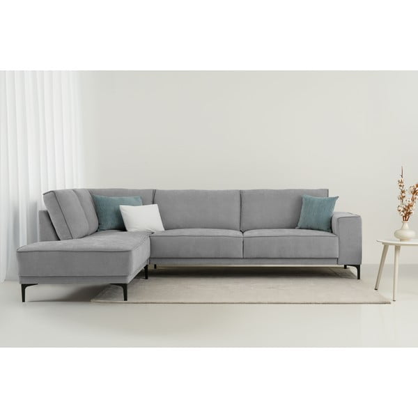 Colțar gri (cu colț pe partea stângă/în formă de ”L”) Copenhagen – Scandic-image-1