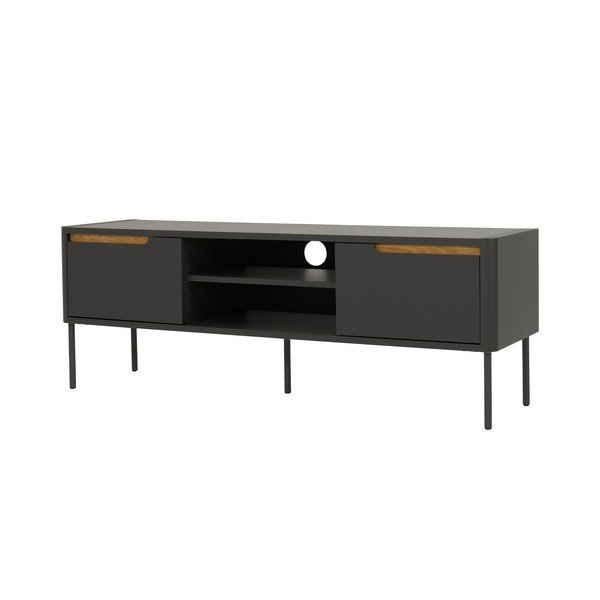 Comodă TV Tenzo Switch, negru-image-2