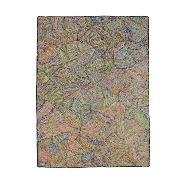 Covor mătase cu fibre albe The Rug Republic Spice Route, 230 x 160 cm, multicolor