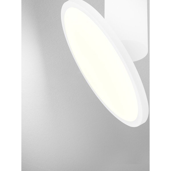 Plafonieră alb mat LED cu structură flexibilă din aluminiu Ekei – Nova Luce-image-4