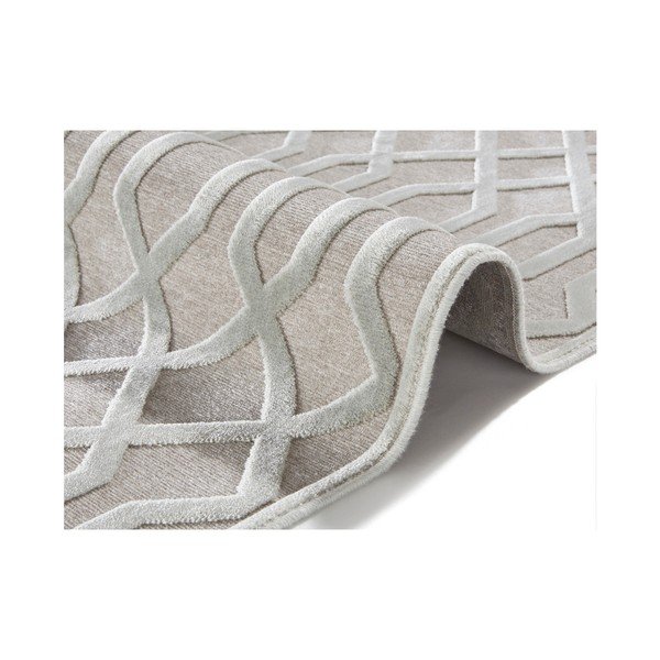 Covor din viscoză Mint Rugs Shine Caine, 80 x 125 cm, gri-image-2