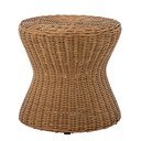 Masă auxiliară de grădină rotundă din ratan artificial ø 53 cm Roccas – Bloomingville