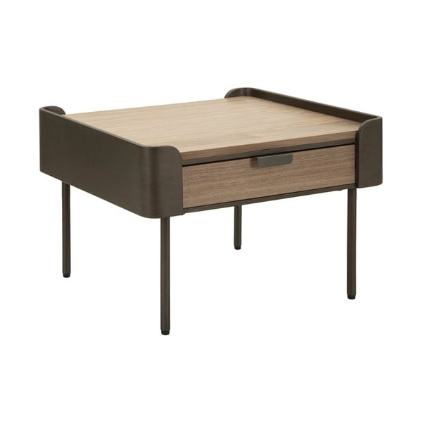 Măsuță de cafea maro din lemn de brad 60x60 cm Toronto – Mauro Ferretti-image-2