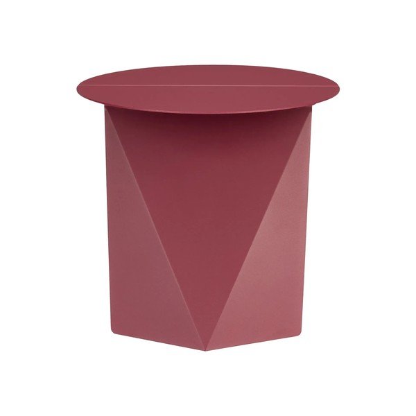 Măsuță auxiliară rotundă din metal 45x46 cm Foldy – Zuiver-image-3