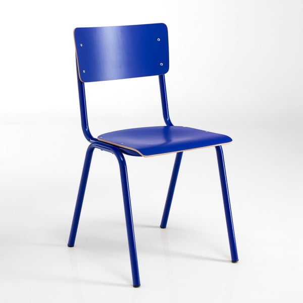 Set 2 scaune Tomasucci School, albastru
