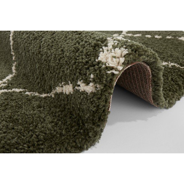 Covor Mint Rugs Hash, ⌀ 120 cm, verde-image-1