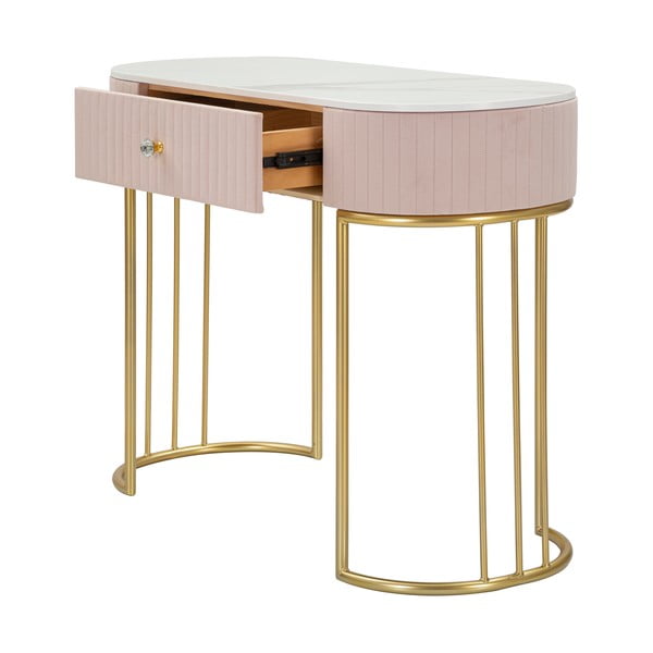 Masă consolă roz 100x40 cm Montpellier - Mauro Ferretti-image-3