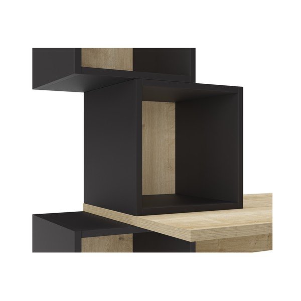 Birou cu aspect de lemn de stejar 60x154 cm Cubik – Marckeric-image-4