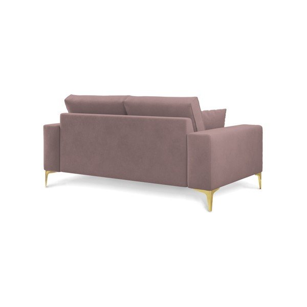 Canapea Cosmopolitan Design Basel, roz pudră, 174 cm-image-4