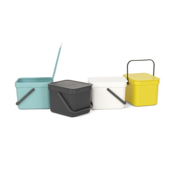 Coș Sort & Go, 6 l, gri-image-1