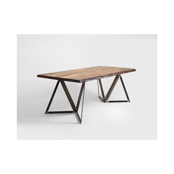 Masă cu blat din lemn de pin Custom Form Sherwood, 200 x 100 cm-image-3