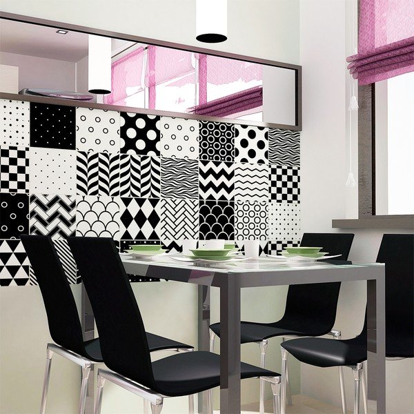 Set 30 autocolante Ambiance Scandinavian, 20 x 20 cm-image-2