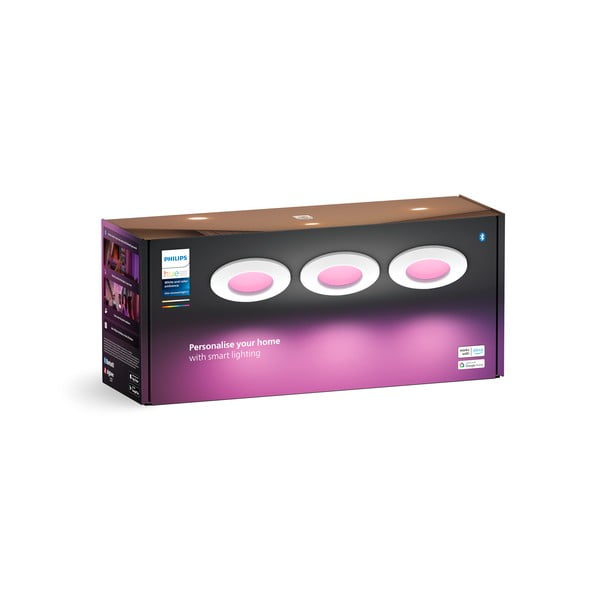 Plafoniere smart LED/încastrate 3 buc. 8 W Slim – Philips Hue-image-4