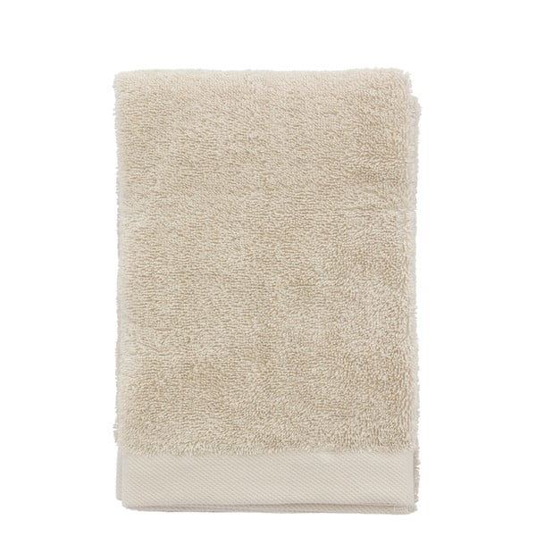 Prosop bej din bumbac din frotir 50x100 cm Comfort – Södahl
