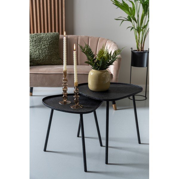 Măsuță auxiliară din metal 49.5x54 cm  Boaz  – Leitmotiv-image-1