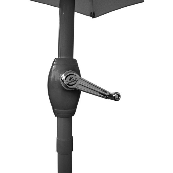 Umbrelă de soare gri ø 230 cm – Happy Green-image-4