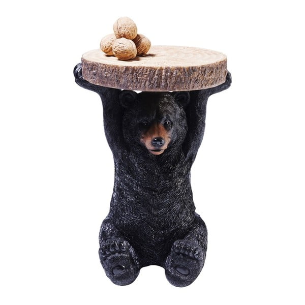Măsuță în formă de animal Kare Design Mini Bear, Ø 35 cm