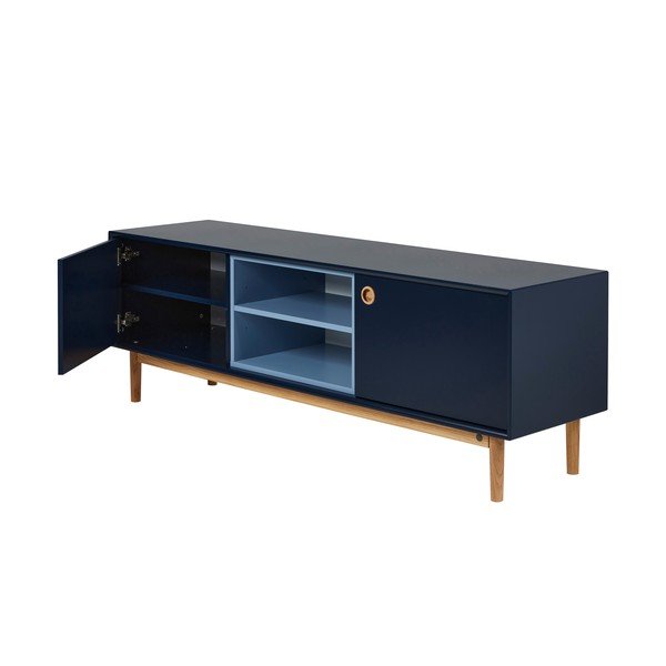 Masă TV albastru-închis 170x57 cm Color Box – Tom Tailor-image-3