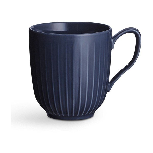Cană din porțelan Kähler Design Hammershoi, 330 ml, albastru închis