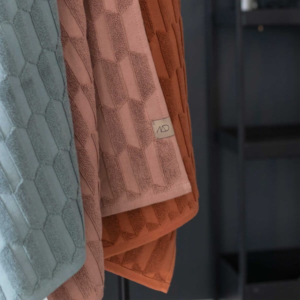 Prosop maro din bumbac 50x95 cm Geo – Mette Ditmer Denmark-image-2