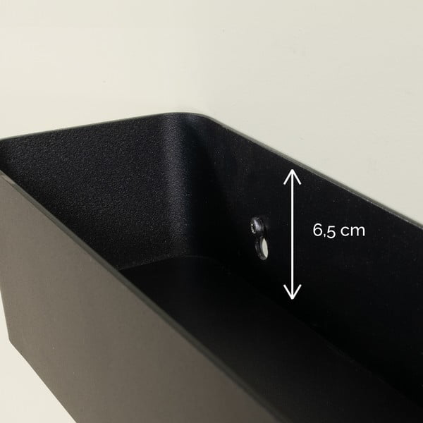 Raft pentru baie alb de montat pe perete din oțel Multi – Spinder Design-image-4