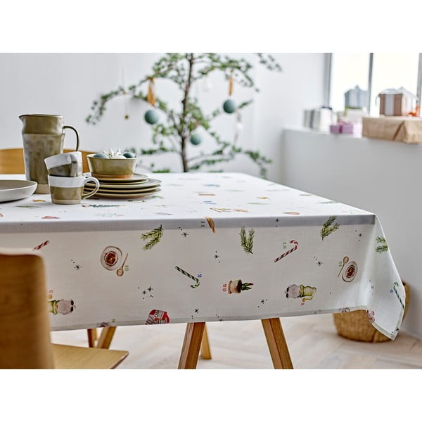 Față de masă din bumbac 140x350 cm  cu model de Crăciun Christmas Days – Södahl-image-1