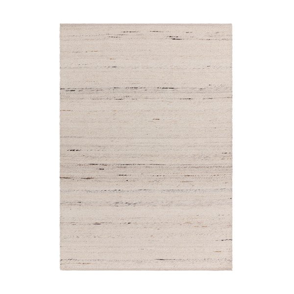 Covor fildeș reversibil, țesut manual din amestesc de lână 120x170 cm Birkdale Ivory – Asiatic Carpets