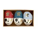 Accesorii pentru petreceri 3 buc. Pirate Skulls Surprise Balls – Meri Meri