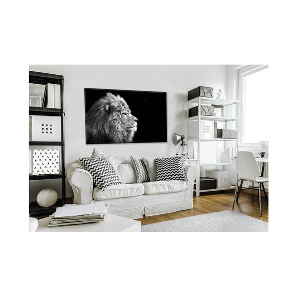 Tablou Styler Glasspik Canvas Animals Lion, 70 x 100 cm-image-1