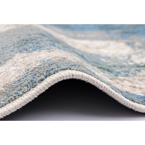 Covor tip traversă albastru deschis 80x300 cm Sensi Zashi – FD-image-2