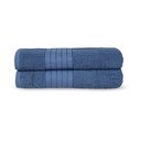 Prosoape albastre 2 buc. din bumbac din frotir 70x140 cm – Good Morning
