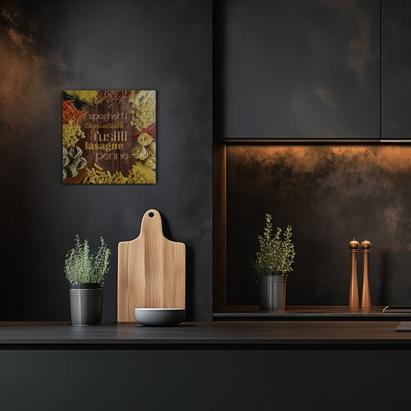 Tablou din sticlă 30x30 cm Pasta – Styler-image-2