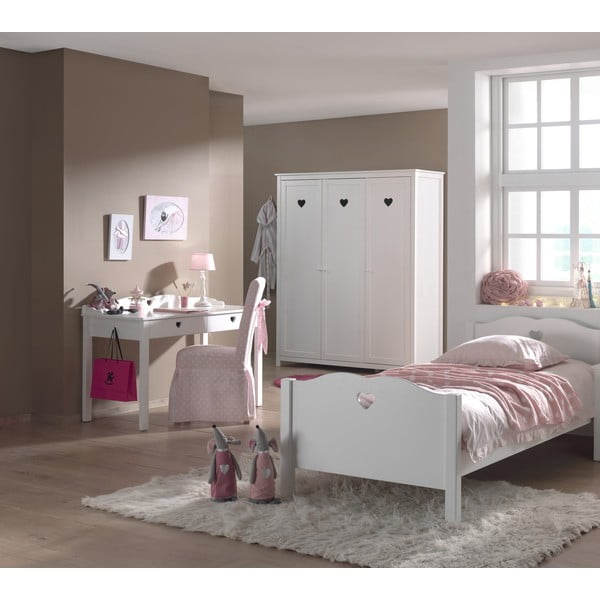 Masă Vipack Amori, lungime 60 cm, alb-image-1