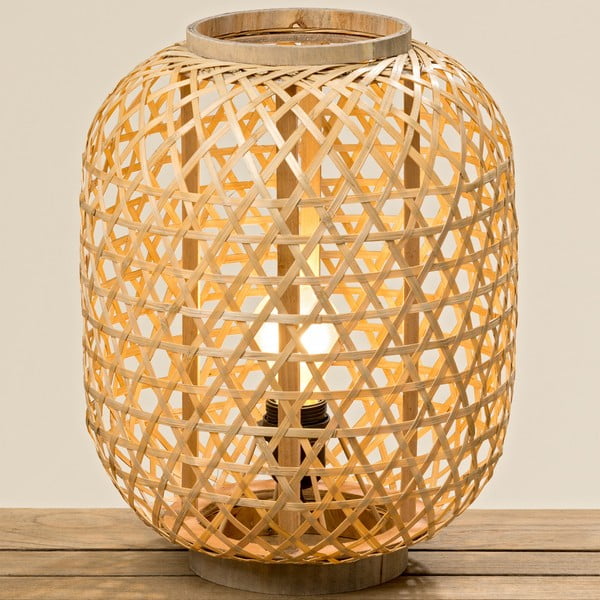 Lampă din bambus Boltze Globo, ⌀ 28 cm