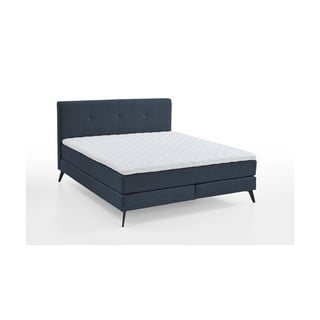 Pat boxspring 160x200 cm albastru Jona - Meise Möbel