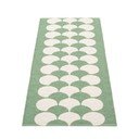 Covor tip traversă pentru interior și exterior verde/crem 70x150 cm Poppy Oregano – Pappelina