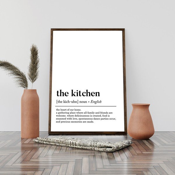 Tablou 50x70 cm Kitchen – Wallity-image-4