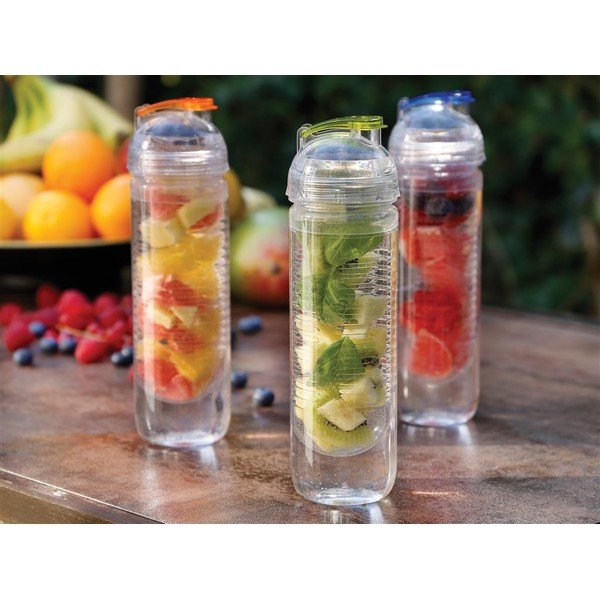 Sticlă cu sită XD Design Trita 500 ml, albastru-image-1