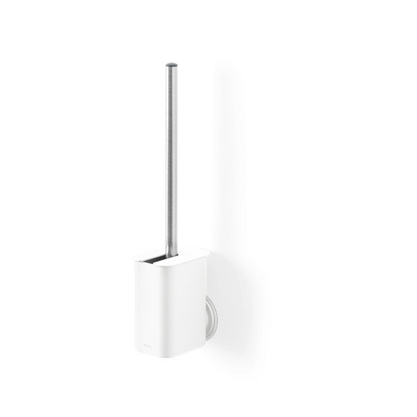 Perie de WC albă autoadezivă din plastic reciclat Flex Adhesive – Umbra