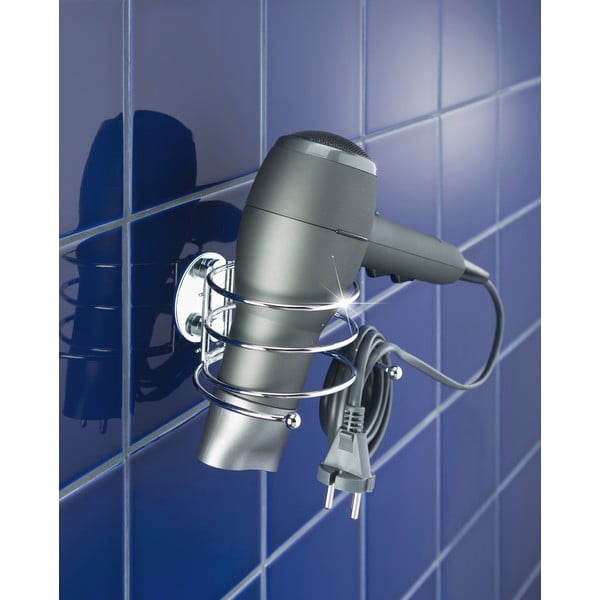 Suport autoadeziv pentru uscătorul de păr Wenko Turbo-Loc, până la 40 kg-image-2