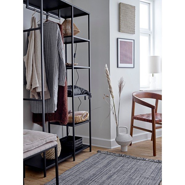 Suport pentru haine negru din metal 90x183x40 cm Valde – Bloomingville-image-1