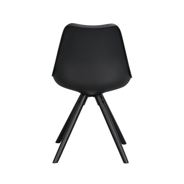 Scaun cu baza neagră Rowico Melvin, negru-image-3