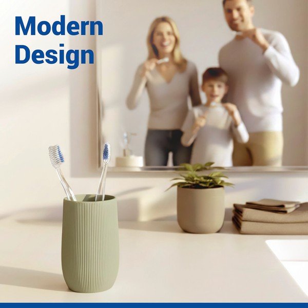 Suport pentru periuța de dinți verde din ceramică Fablo – Wenko-image-1