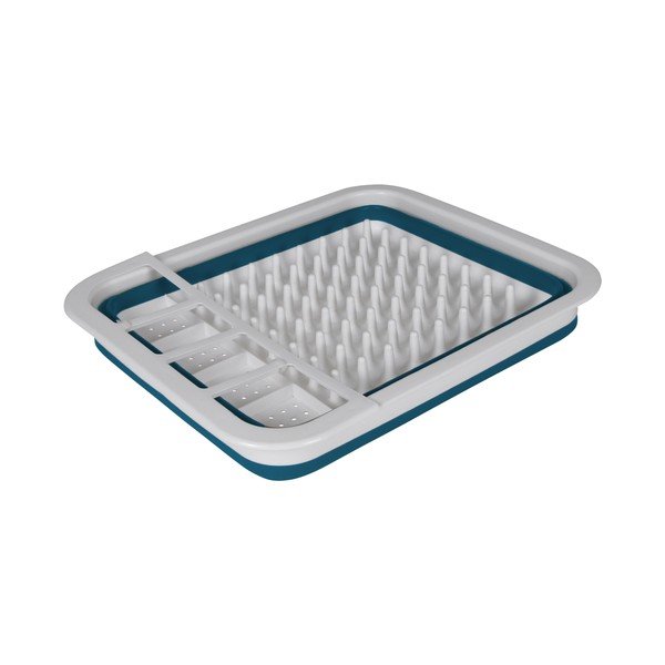 Scurgător de vase albastru din plastic – Homéa-image-2